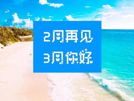 2月再見，3月你好，請保持自己的節奏，努力向前
